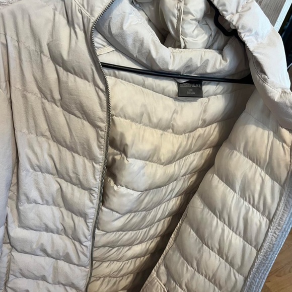 Women's 32 Degree HEAT Beige Puffer Jacket XXL - Picture 3 of 6